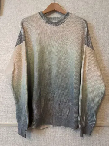 ZARA 그라데이션 리브 니트 L