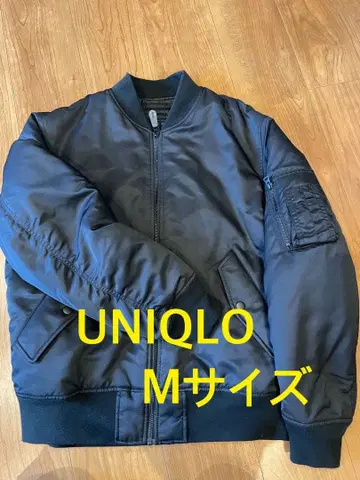 유니클로 MA-1 블랙