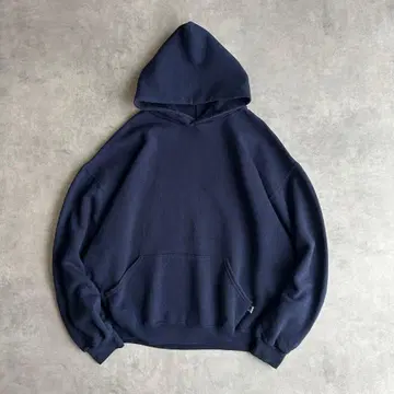 00년대~ / 러셀 애슬레틱 / 무지 후드티 / 풀오버 / 로고 탭