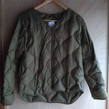 택 포함 다운 자켓 이너 다운