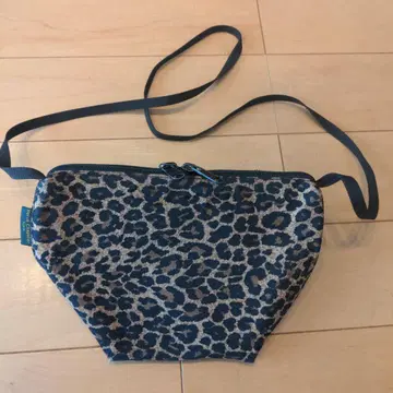 Herve Chapelier 레오파드 무늬 숄더백