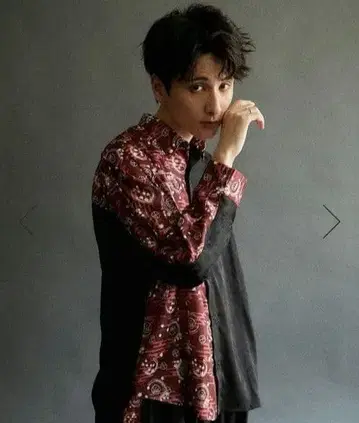 axes femme 음양사 배색 돌먼 셔츠 B L 사이즈