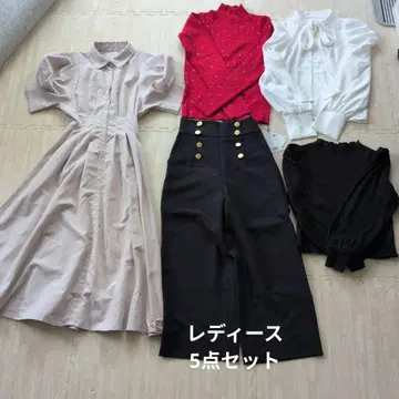 여성용 오피스 캐주얼 묶음 판매 5세트 S~M 사이즈