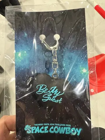 이와타 타카노리 SPACECOWBOY 나고야 공연 회장 한정판 하트 키링