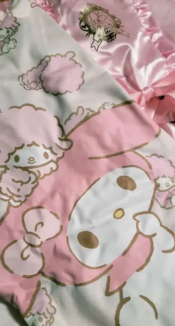 택 포함 새상품 마이멜로디 토트 & 상의 세트 판매!!