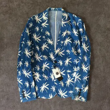 90s surf vintage palm stretch jacket