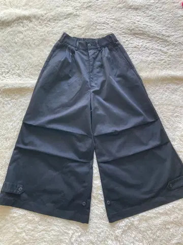 [아들러] 엑스트라 퀄리티 와이드 팬츠 블랙