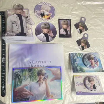 중고 세이야 코이토 신쿠 묶음 판매 캔뱃지 아크릴 스탠드 코스터