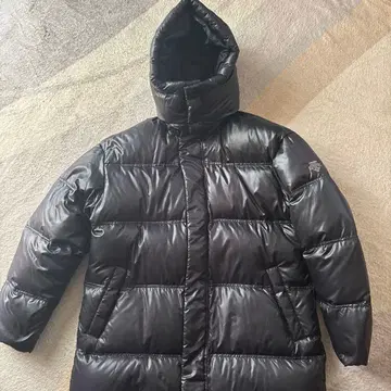 새상품급 데상트 다운 자켓 롱 코트 벤치 광택 아우터