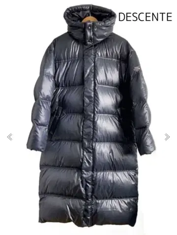 새상품급 데상트 다운 자켓 롱 코트 벤치 아우터 벤치 코트