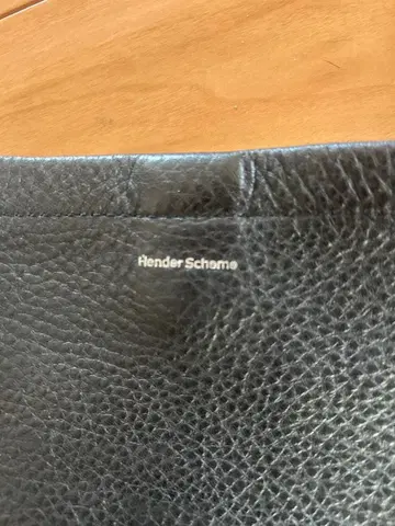 Hender Scheme 블랙 숄더백