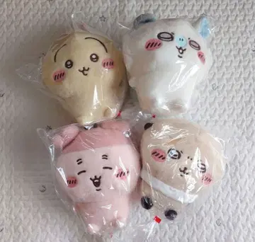 치이카와 (먼작귀) 시이푸와 봉제 인형 4종 세트