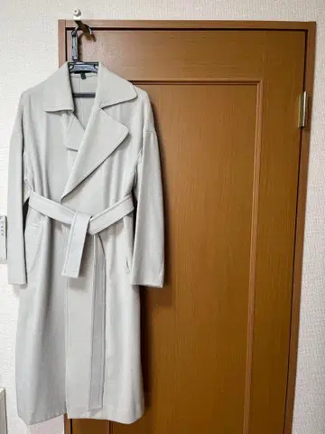 [ ICB ] 그레이 랩 롱 코트