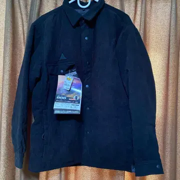 WORKMAN 어반 블랙 L 히터 코듀로이 셔츠 자켓