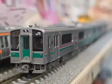 특제 완성품 701계 센다이색 4량 세트