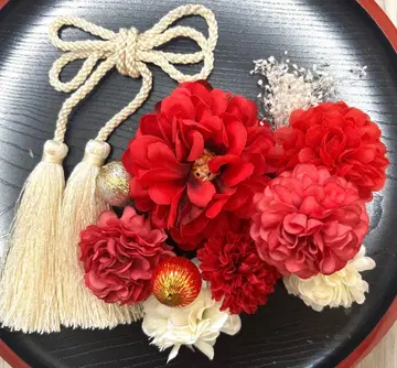 성인식 일본 의류 후리소데 시치고산 사전 촬영 머리 장식