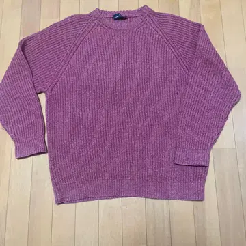 에르메네질도 제냐 핑크 니트 스웨터