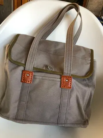 이치자와 캔버스 숄더 토트백 덮개 포함