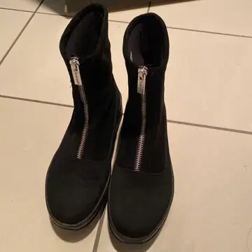 블랙스 스웨이드풍 숏부츠