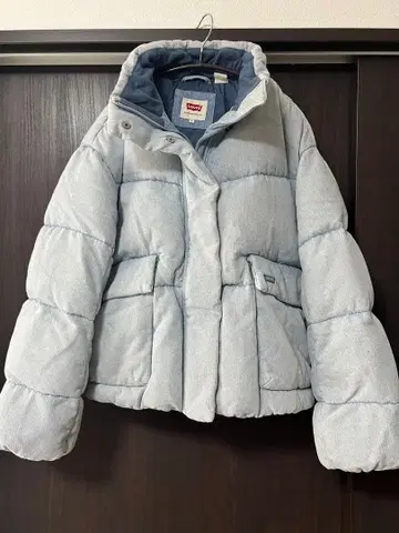 Levi's 라이트 블루 다운 자켓 S