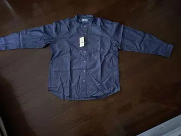 남성용 Crocodile 그레이 긴팔 드레스 셔츠 3L 면 100%