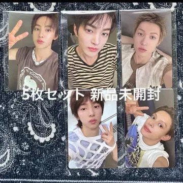 CORTIS weverse 사인회 한정판 트레이딩 카드 5장 세트