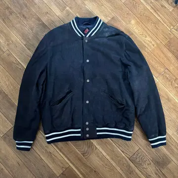 바라쿠타 Baracuta 네이비 바시티 자켓 L 사이즈