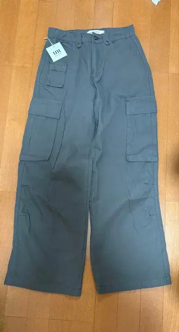 유니크 벨트 후프 & 포켓 멀티 카고 데님 팬츠 누유맨션