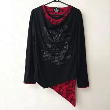 y2k 00s Archive 롱셔츠 체크 변형 그런지 펑크