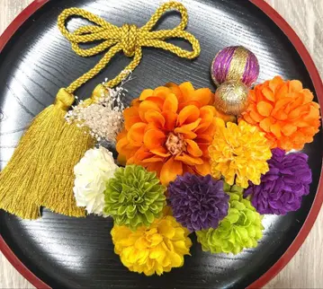 성인식 일본 의류 후리소데 시치고산 사전 촬영 머리 장식