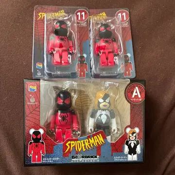 스파이더맨 BE@RBRICK 4체 세트