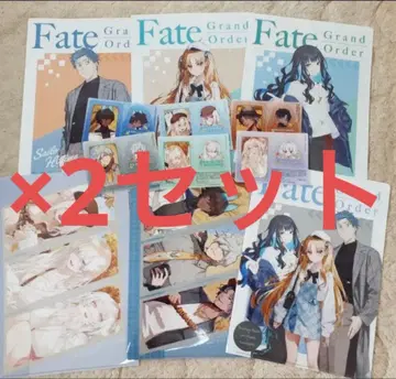 Fate/Grand Order 클리어 파일 클리어 시트 전종 x 2 로손