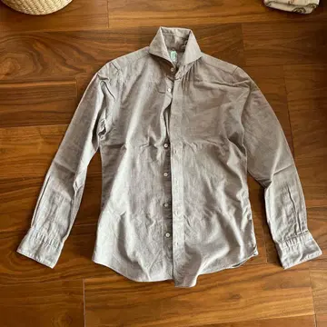 그레이 긴팔 셔츠 사이즈 15 (38)