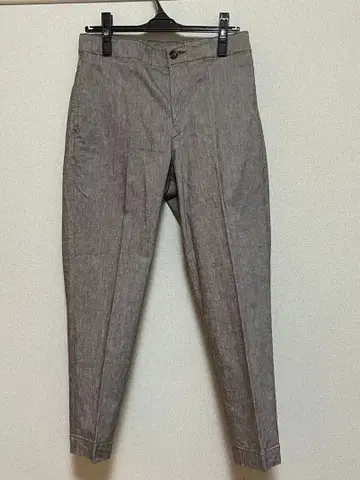 45R 면린넨 옥스 스트레치 사브리나 슬랙스