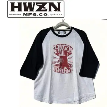 HWZN 하우젠 L 래글런 바이크 슬리브 티셔츠