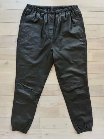 3.1 필립 림 블랙 라무 가죽 팬츠 사이즈 4