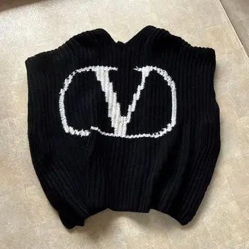 발렌티노 백 로고 판초