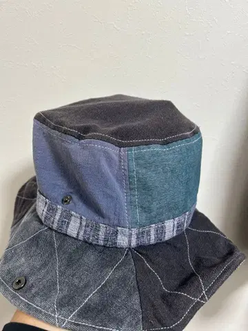 패치워크 디자인 버킷 햇 GRACE 그레이스