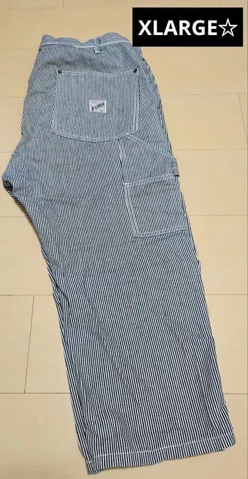 XLARGE 스트라이프 팬츠 34