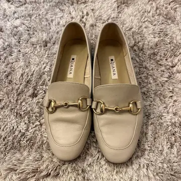 다이애나 비트 로퍼 22.5cm 베이지