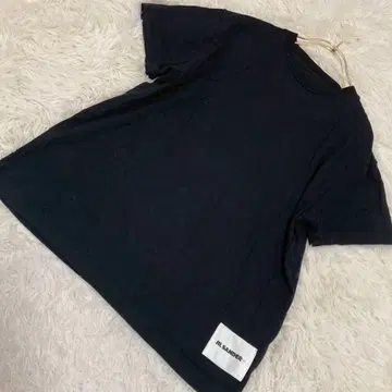 JILSANDER+ 티셔츠 셔츠 블랙 XS 캐주얼 원포인트