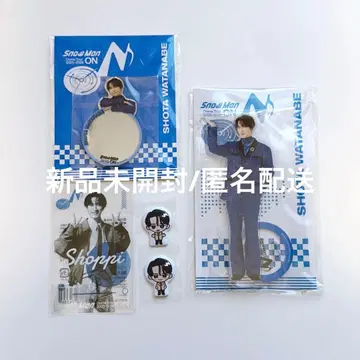 [미개봉 새상품] 와타나베 쇼타 클리어 스티커 아크릴 스탠드 거울 스티커