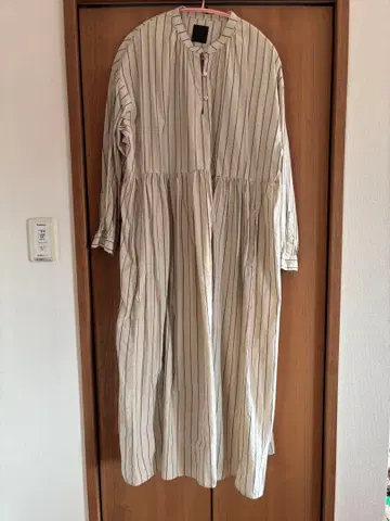 스트라이프 셔츠 원피스 portom22036