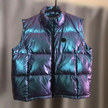 GAP 광택 다운 베스트 M 사이즈