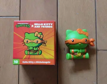 MUTANT TERTLES x HALLO KITTY 피규어