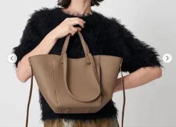 BEAUTY&YOUTH 2way 지퍼 포켓 토트백