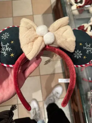 디즈니 머리띠 프리 미니 크리스마스