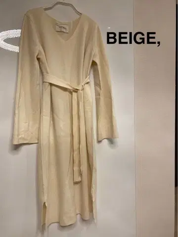 BEIGE, 니트 원피스 울