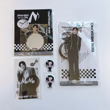 [ 미개봉 새상품 ] 메구로 렌 미러 스티커 클리어 스티커 아크릴 스탠드