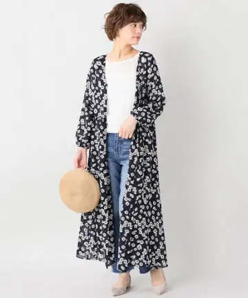 SLOBE IENA 슬로브 이에나 데이지 프린트 롱 원피스 꽃무늬